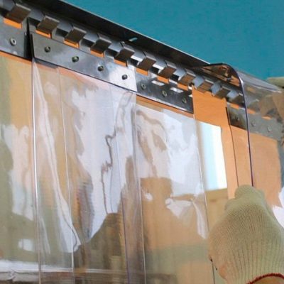 Завеса полосковая ПВХ силиконовая, морозостойкая 200х0,2 мм; 300*0,3мм